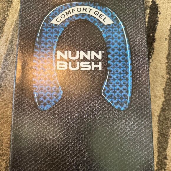 Nunn-bush Men's Black and Brown Oxfords - Picture 5 of 5